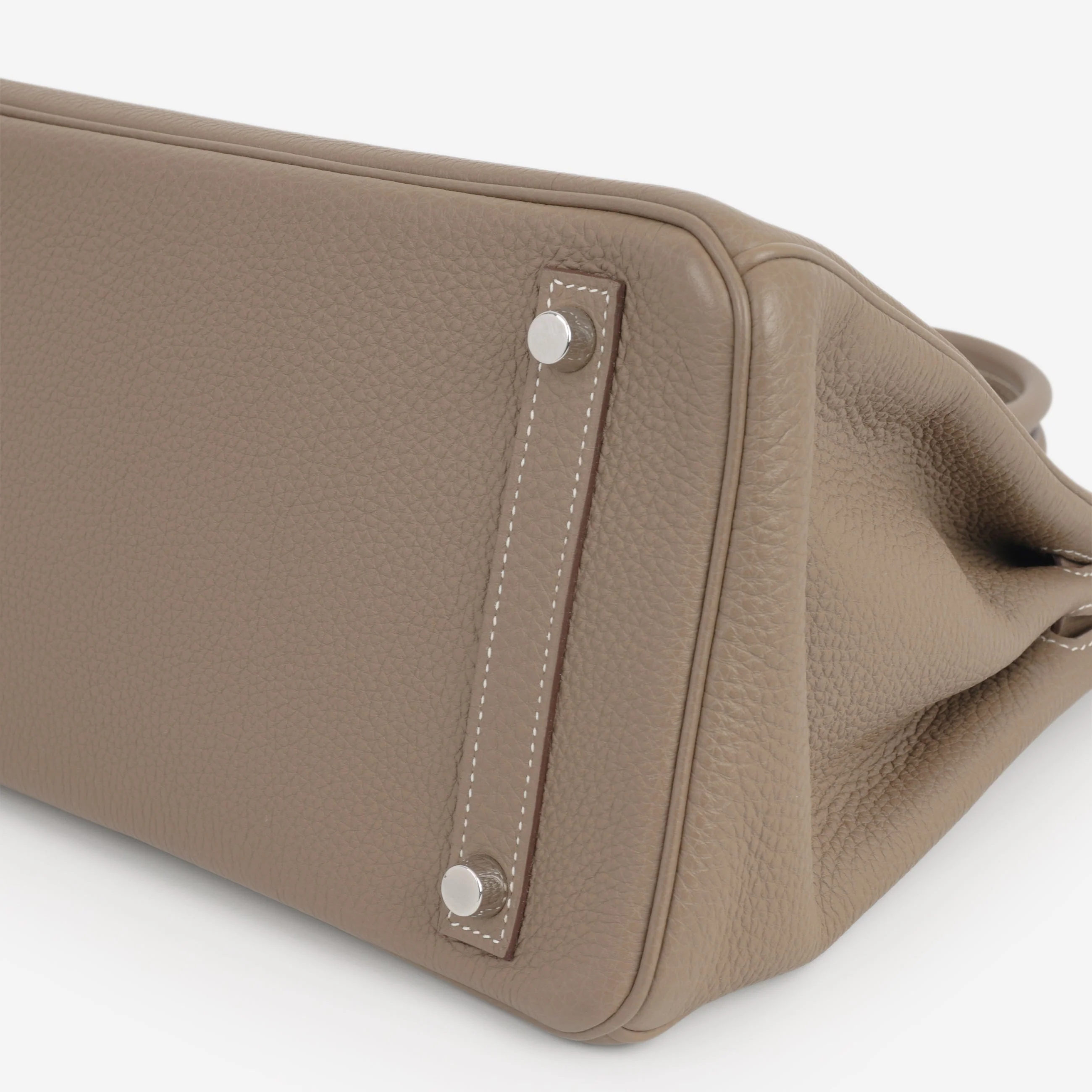 Taupe Grained City Tote