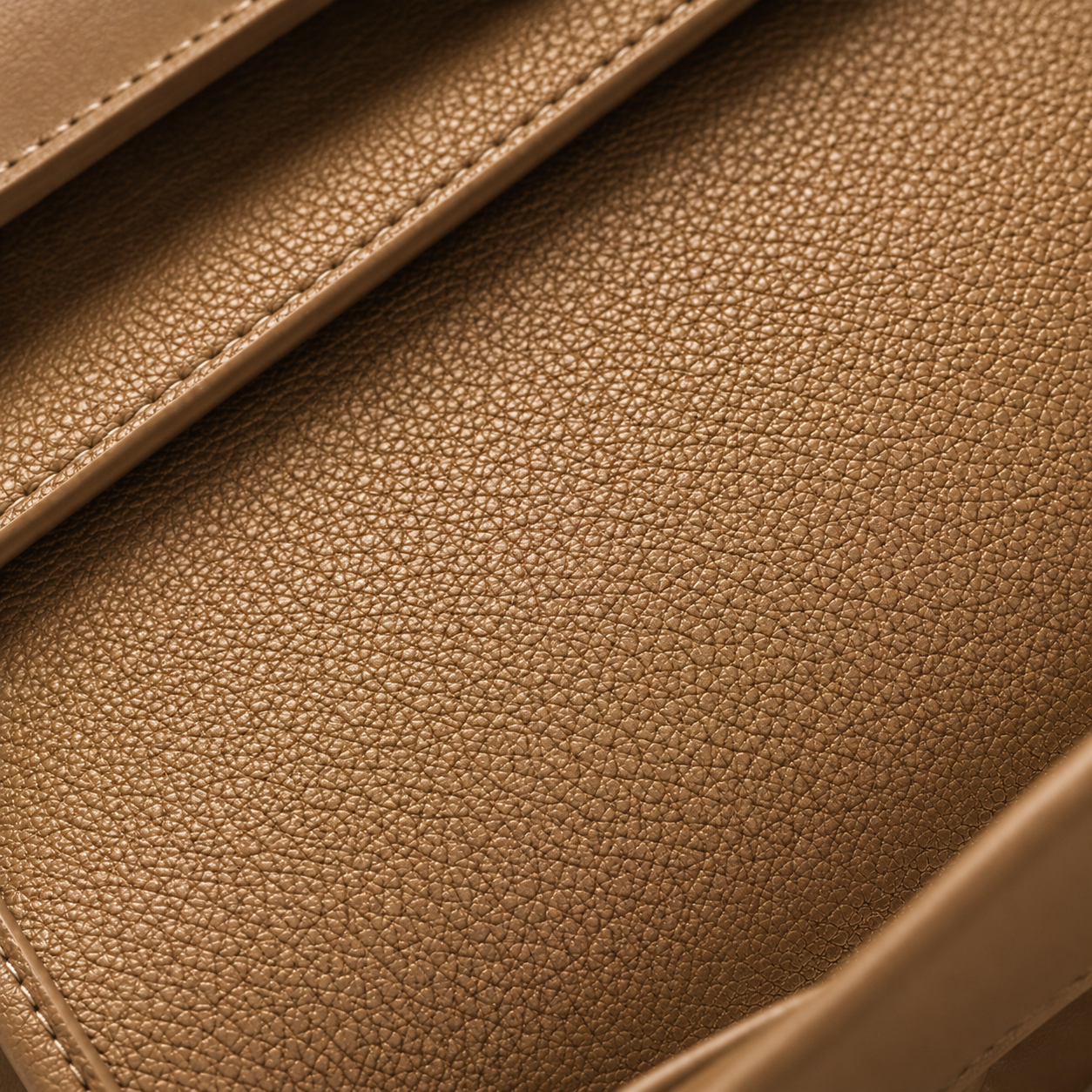 Camel Brown Top Handle Tote