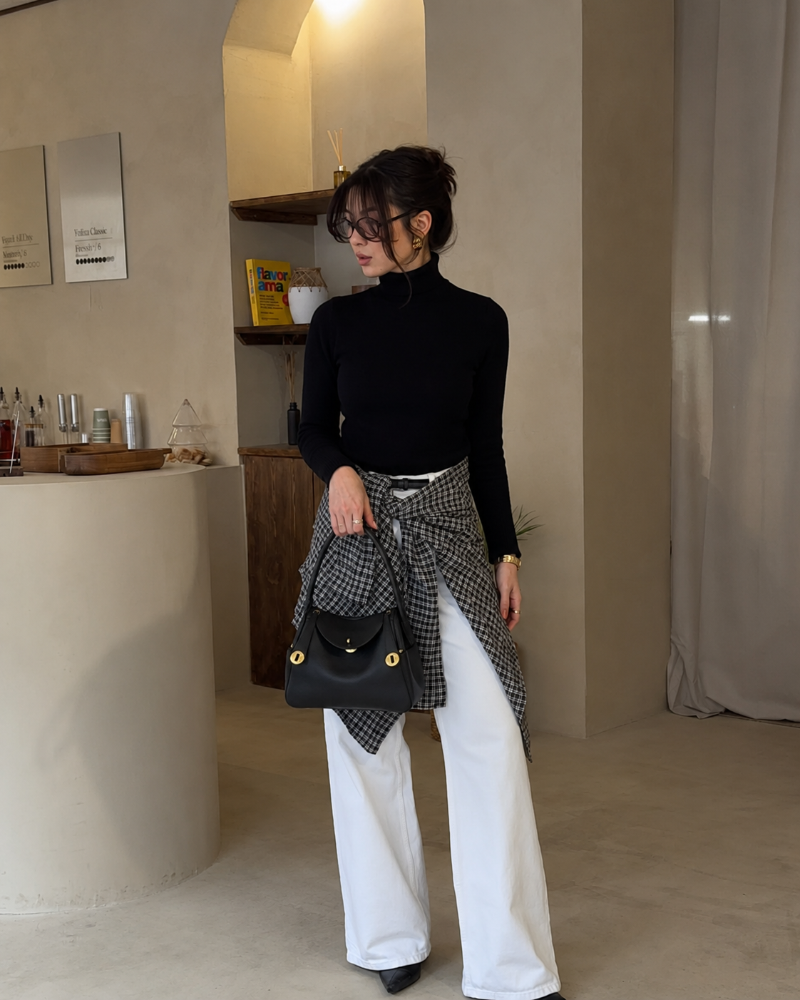 Maren Pebbled Leather Shoulder Bag