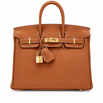 Sloane Pebbled Calfskin Top-Handle Bag in Caramel