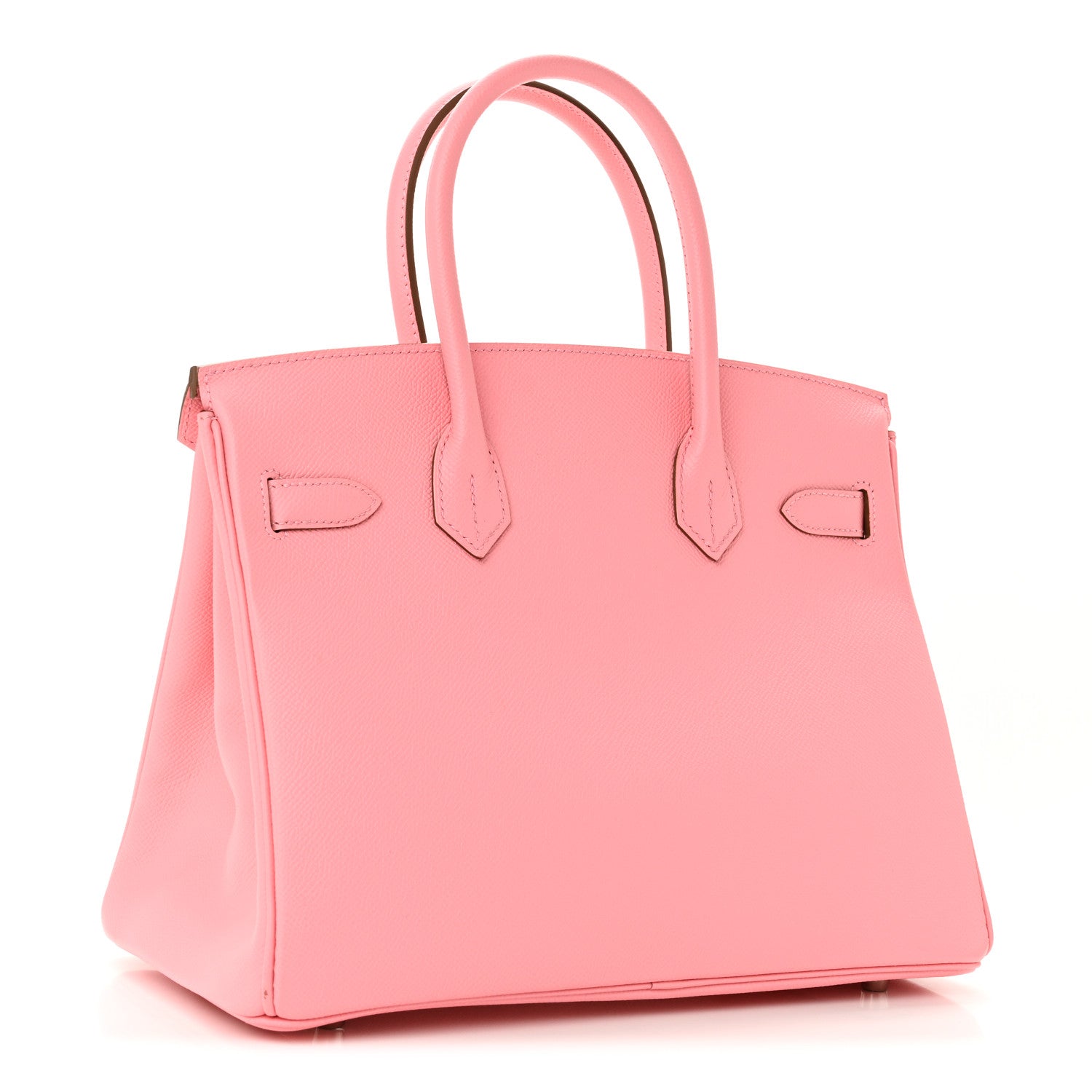 Soft Pink Structured Tote