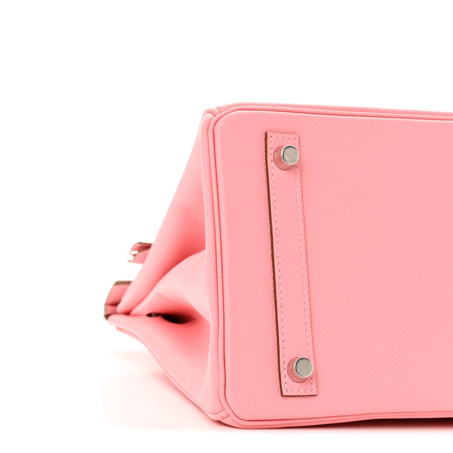 Soft Pink Structured Tote