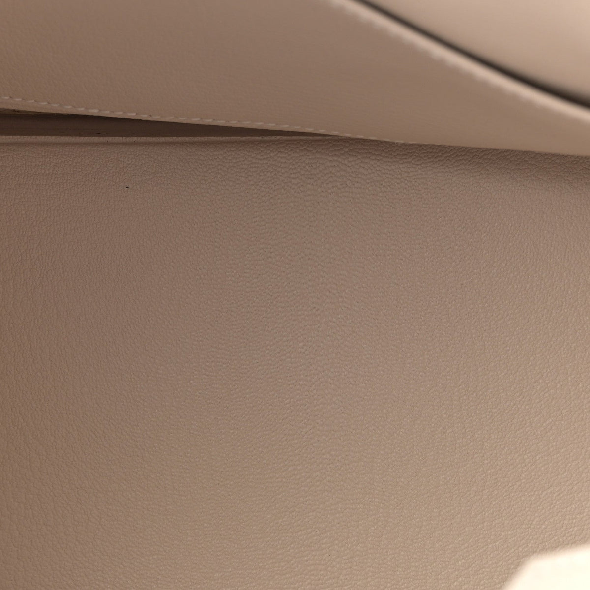 Sloane Pebbled Calfskin Top-Handle Bag in Ivory